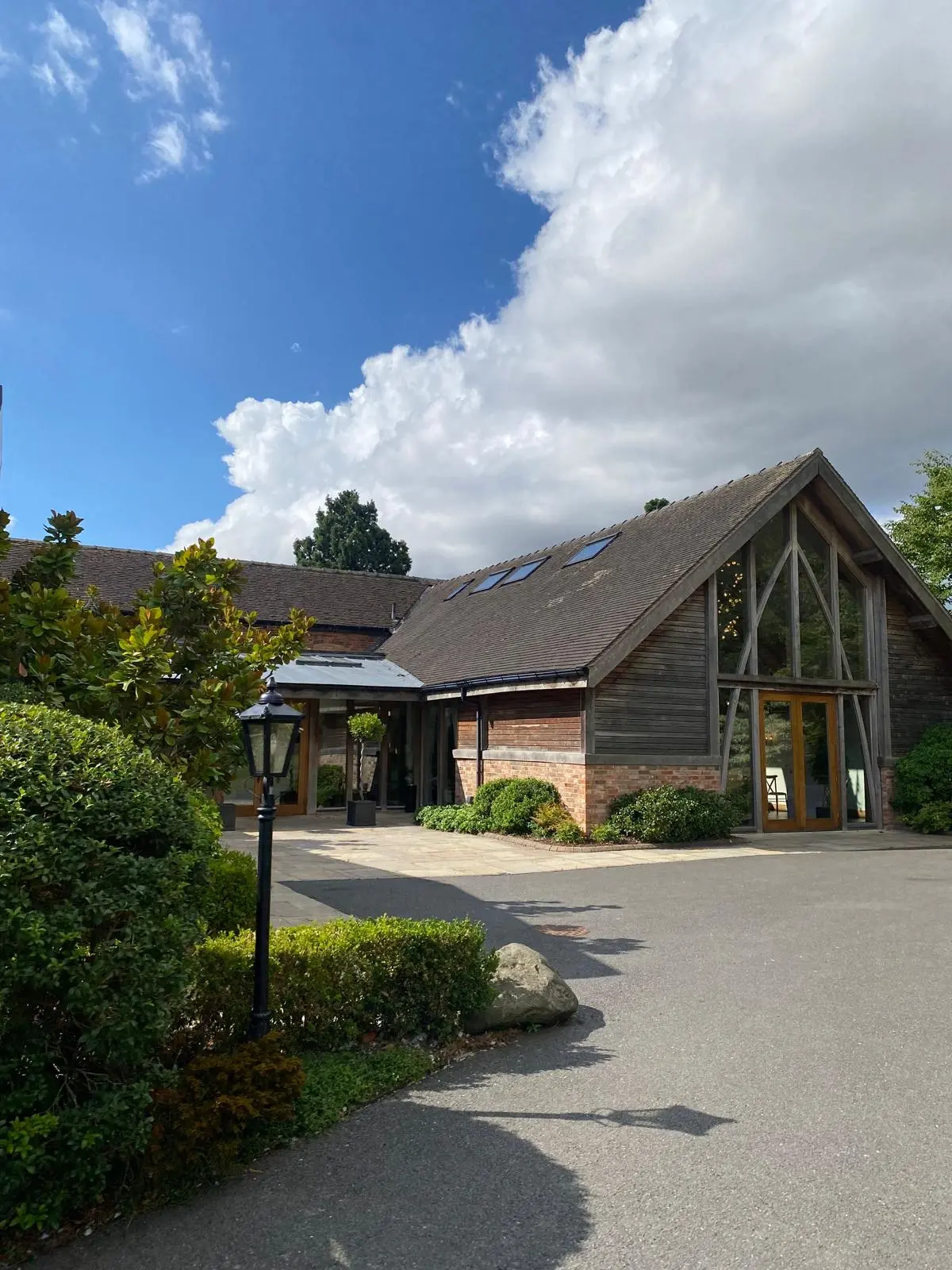 Mythe Barn Venue in Soft Natural Light