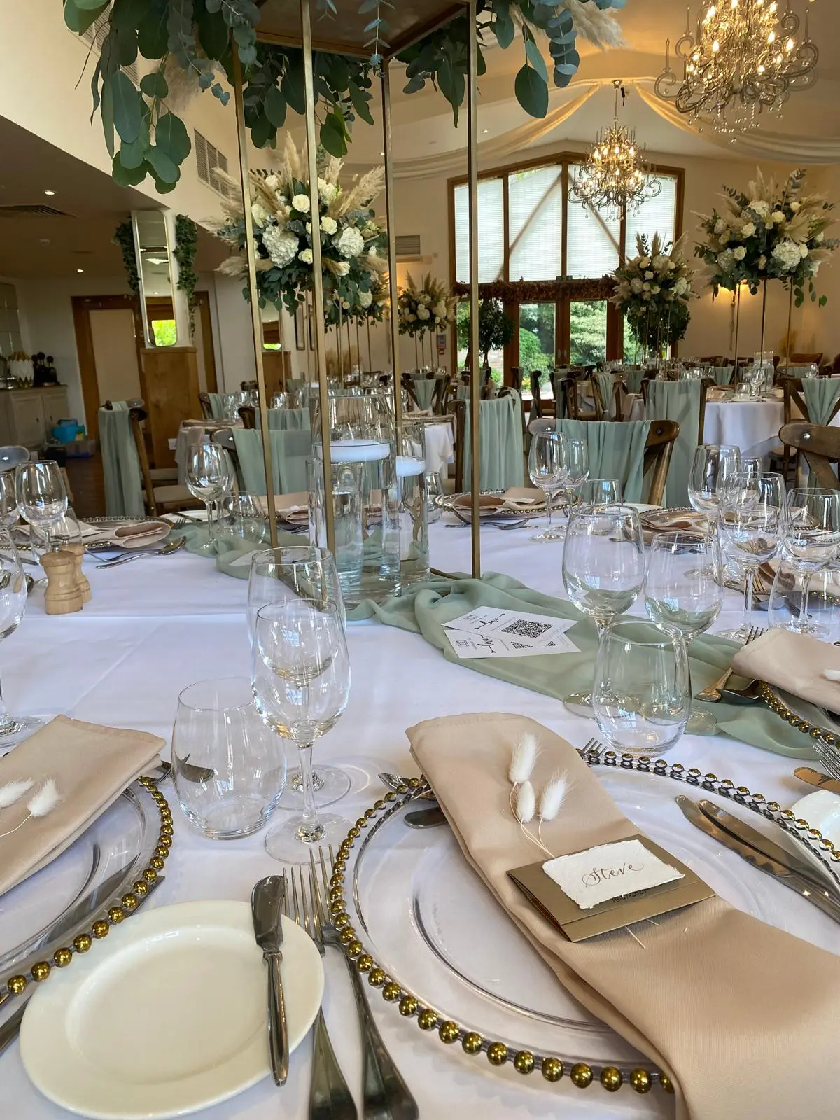 Intimate Table Setting with Natural Textures